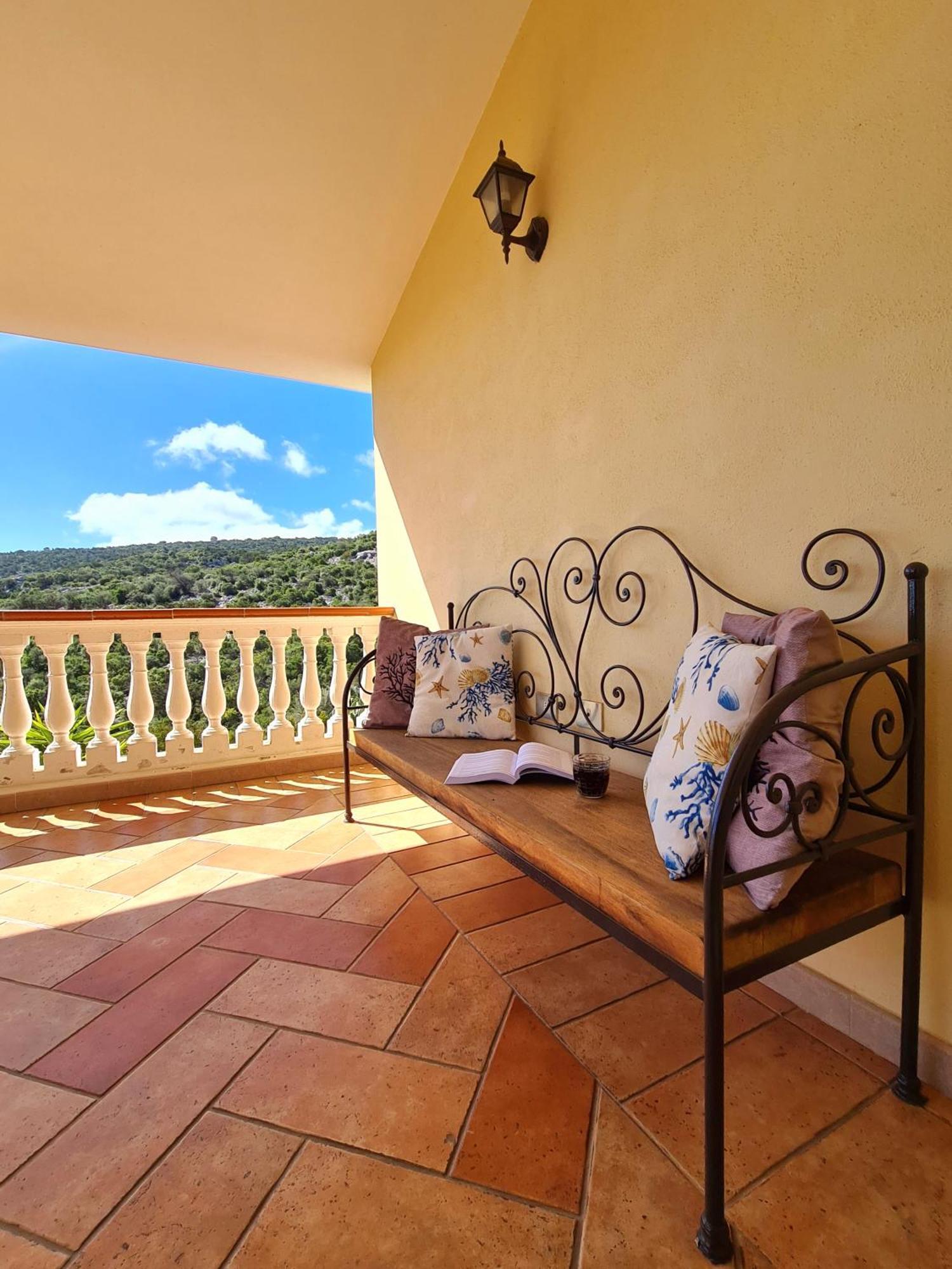 Ferienwohnung Vista Mare E Montagna Cala Gonone Exterior foto
